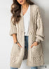 Beige Boho Cardigan